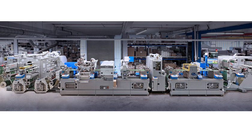 The overall machine setup in Germany.